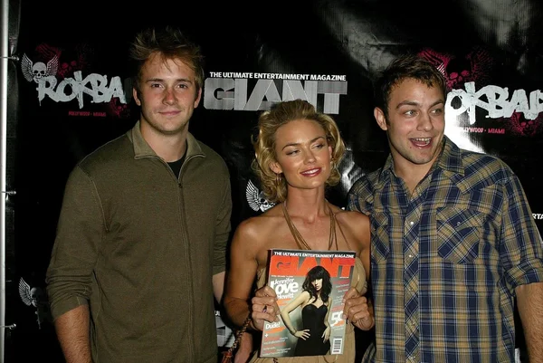 Robert hoffman Kelly carlson és jonathan szabo — Stock Fotó