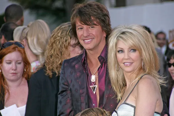 Richie sambora, heather locklear och ava elizabeth locklear — Stockfoto