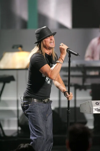 Kid rock během world music awards show. Kodak theatre, hollywood, ca. 08-31-05 — Stock fotografie