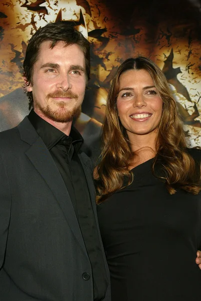Christian Bale and wife