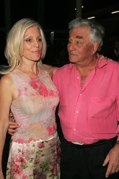 Peter falk en shera danese — Stockfoto