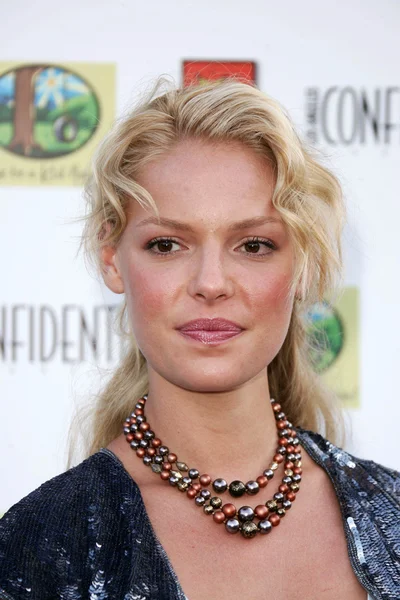 Katherine Heigl at the 2nd annual Celebration for Childrens Rights, Private residence, Beverly Ridge Terrace, CA 06-11-05 — Stock Photo, Image