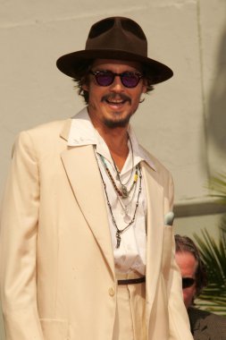 Johnny depp el ve ayak izi töreni