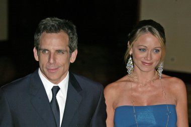 Ben stiller ve karısı christine taylor