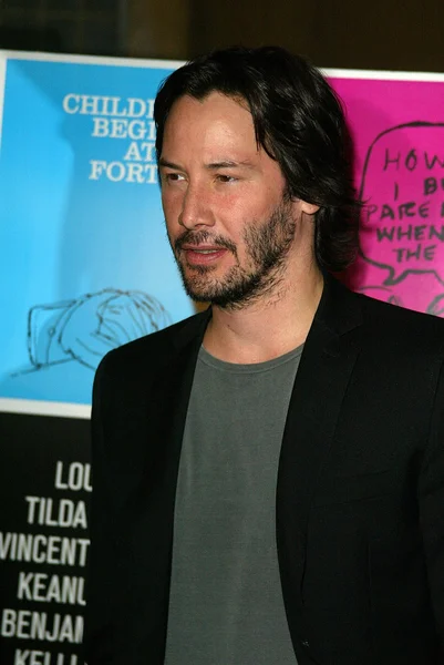 Keanu Reeves Alla prima di Thumbsucker, The Egyptian Theatre, Hollywood, CA 09-06-05 — Foto Stock