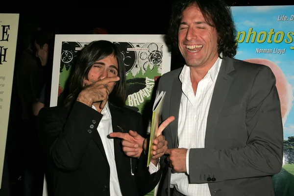 Jason Schwartzman e David O Russell — Fotografia de Stock