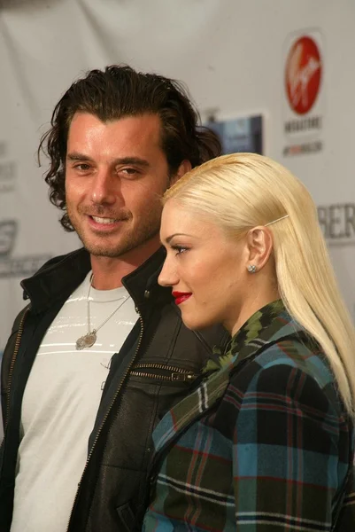 Gavin Rossdale and Gwen Stefani — Stock Photo, Image