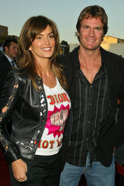 Cindy Crawford and Rande Gerber Stock Picture