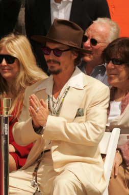Johnny depp el ve ayak izi töreni