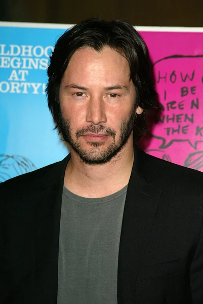 Keanu Reeves At the premiere of Thumbsucker, The Egyptian Theatre, Hollywood, CA 09-06-05 — Stock Photo, Image