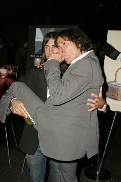 Jason Schwartzman y David O Russell — Foto de Stock