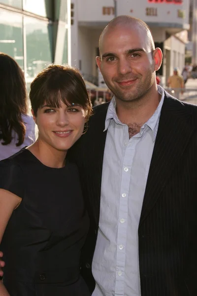 Selma Blair and Ahmet Zappa — Stock Photo, Image