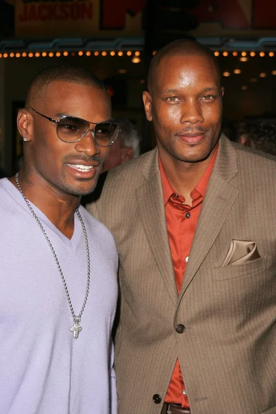 Tyson beckford ve dwayne adway — Stok fotoğraf