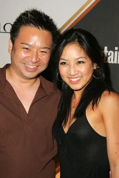 Rex Lee and Michelle Kwan — Stock Photo, Image