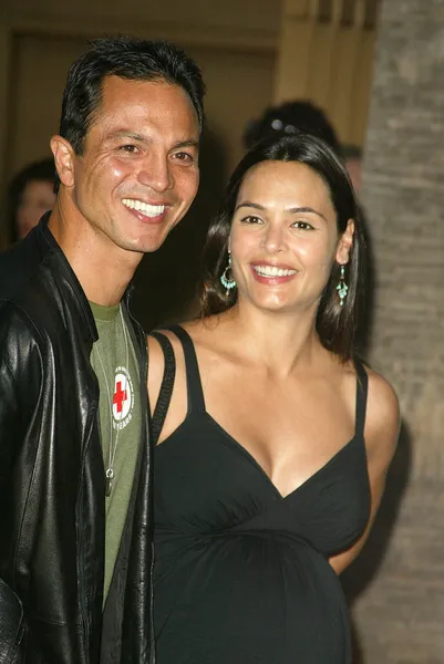 Benjamin bratt i talisa soto — Zdjęcie stockowe