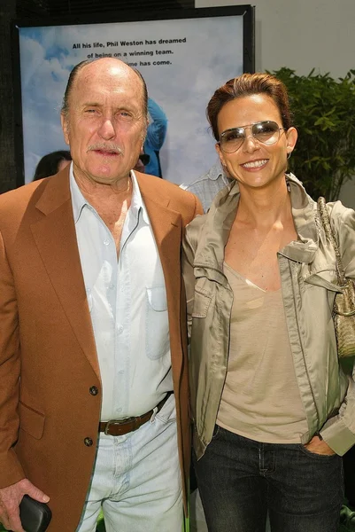 Robert Duvall e moglie — Foto Stock