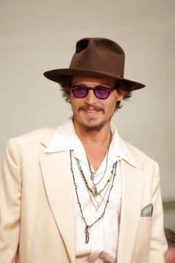 Johnny depp el ve ayak izi töreni