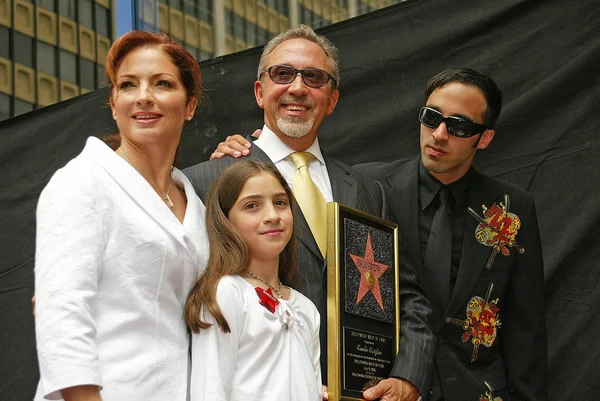 emilio estefan hollywood Şöhret Kaldırımı'nda bir yıldız ile onur