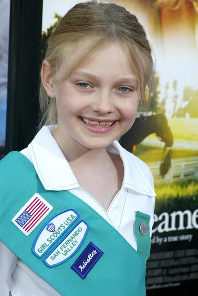 Dakota Fanning Girl Scouts Of The USA Induction — Stock fotografie