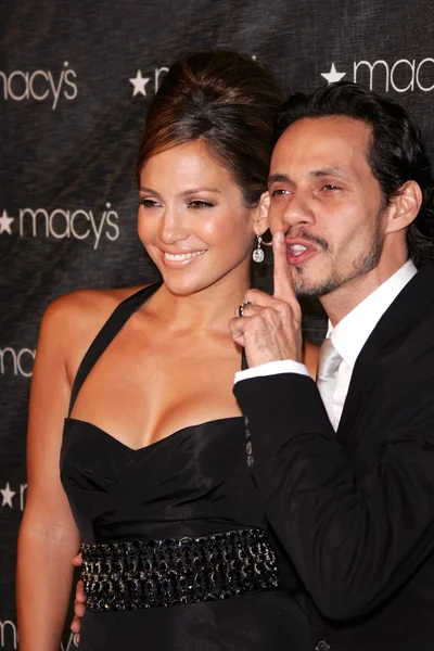 Jennifer lopez en marc anthony — Stockfoto