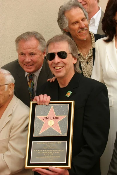 Jim Ladd Star sulla Hollywood Walk of Fame — Foto Stock