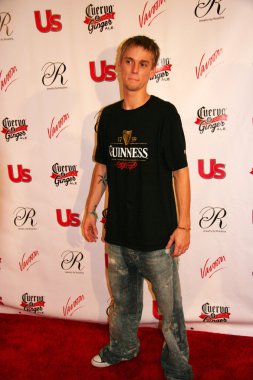 Aaron carter, 2005 mtv video müzik bize haftalık parti ödüller. Sagamore hotel, miami, FL 08-27-05