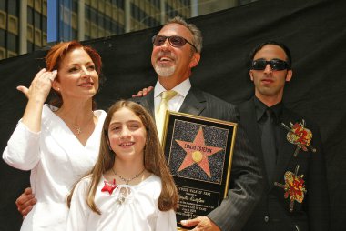 emilio estefan hollywood Şöhret Kaldırımı'nda bir yıldız ile onur