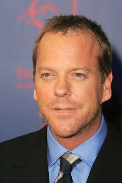 Kiefer sutherland op de 5e jaarlijkse taurus world stunt Award, grootste foto's studio, los angeles, ca 09-25-05 — Stockfoto