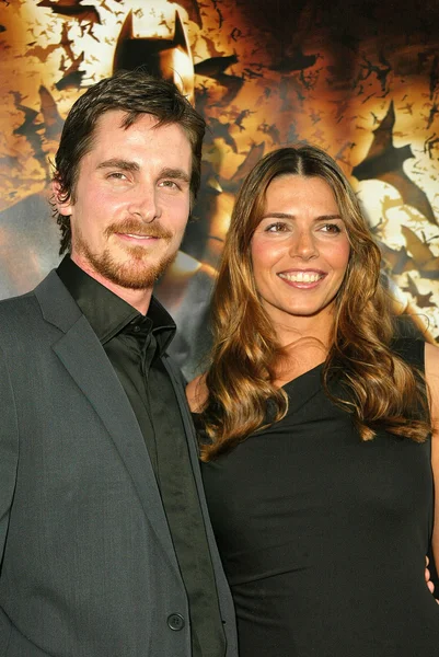 Christian Bale and wife