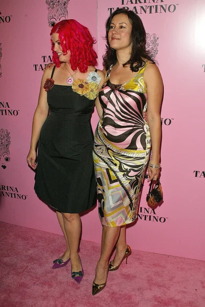 Tarina Tarantino e Jennifer Tilly — Foto Stock