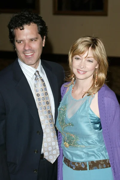 Sharon Lawrence e marido Tom — Fotografia de Stock
