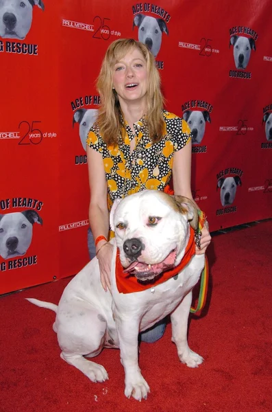 Asso di cuori prima ciotola annuale Hollywood Dog — Foto Stock