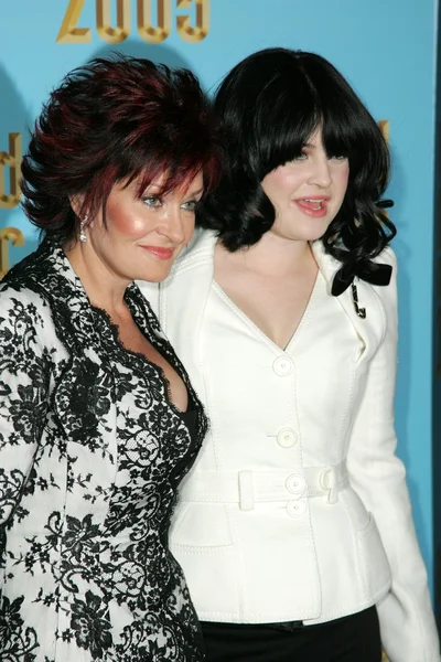 Sharon osbourne i kelly osbourne — Zdjęcie stockowe