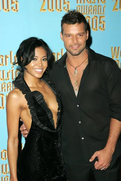 Amerie, Ricky Martin — Stock Photo, Image