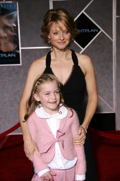 Jodie foster i marlene lawston — Zdjęcie stockowe