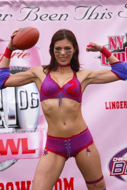 Adrianne curry, iç çamaşırı kase III vuruşu ünlü oyun kurucu fotoğraf çekmek, özel bir yere, long beach, ca 05-27-05