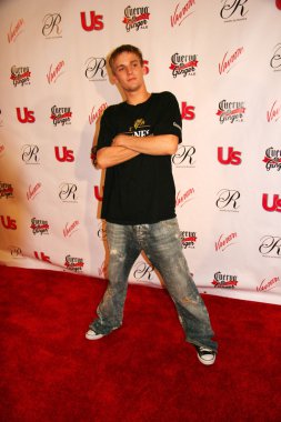 Aaron carter, 2005 mtv video müzik bize haftalık parti ödüller. Sagamore hotel, miami, FL 08-27-05