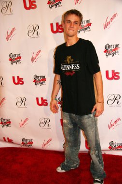 Aaron carter, 2005 mtv video müzik bize haftalık parti ödüller. Sagamore hotel, miami, FL 08-27-05