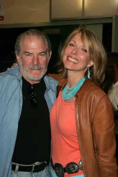 Susan Blakely e Steve Jaffe — Foto Stock