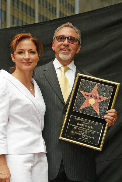 emilio estefan hollywood Şöhret Kaldırımı'nda bir yıldız ile onur