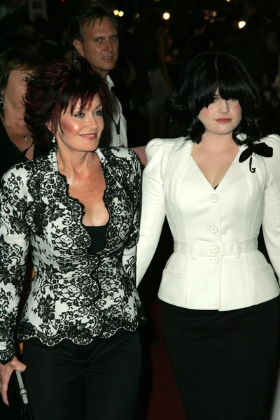 Sharon Osbourne and Kelly Osbourne — Stock Photo, Image