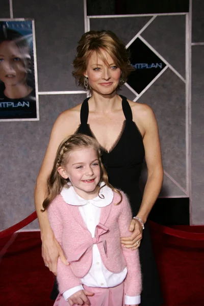 Jodie foster och marlene lawston — Stockfoto