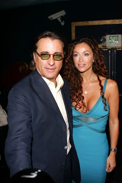 Andy Garcia, Sofia Milos — Stockfoto