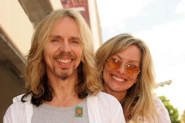 Tommy Shaw y su esposa —  Fotos de Stock