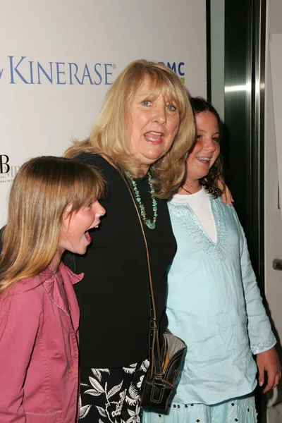 Teri garr och familj — Stockfoto