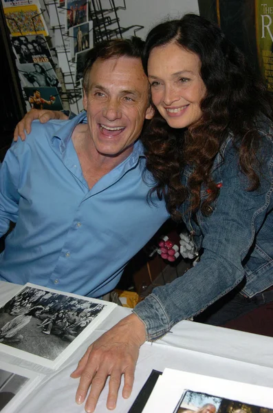 Steve railsback ve deborah valkenburgh van — Stok fotoğraf