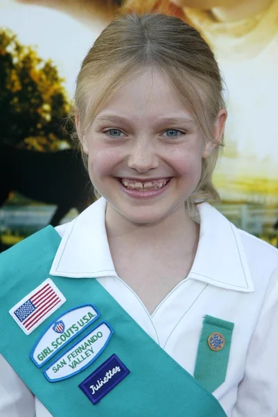 Dakota Fanning Girl Scouts Of The USA Induction — ストック写真