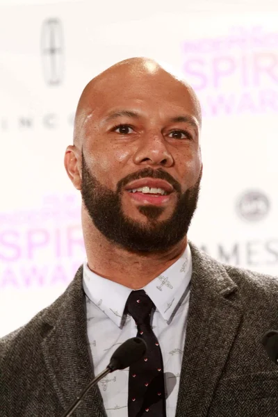 Common at the 2013 Film Independent Spirit Awards Nominations, W Hotel, Hollywood, CA 11-27-12 — Stock fotografie