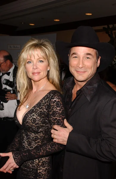 Clint Black e Lisa Hartman — Fotografia de Stock