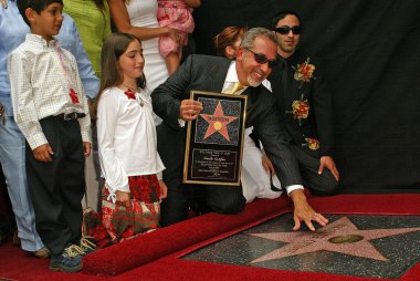 emilio estefan hollywood Şöhret Kaldırımı'nda bir yıldız ile onur